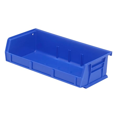 Quantum Storage Systems 5-3/8" x 11" x 3" ULTRA SERIES STACK AND HANG BIN - Blue QUS232BL